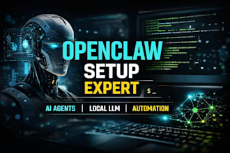 setup openclaw ai agent with local llm, automation and integrations