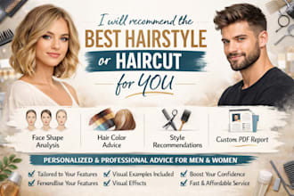 recommend the perfect hairstyle or haircut for you