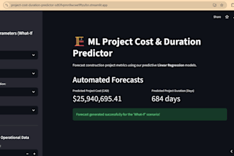 build custom machine learning model and deploy as web app