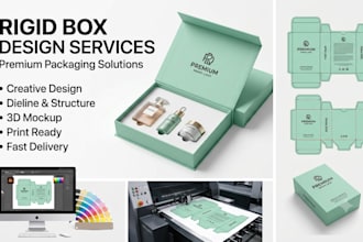 design unique design of rigid box