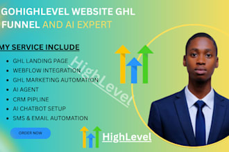 gohighlevel salesfunnel go high level course gohighlevel landing page set up n8n