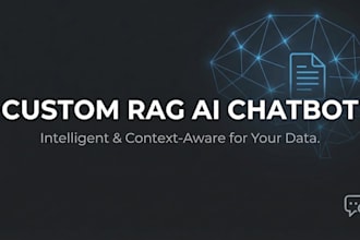 build a custom rag ai chatbot for your data