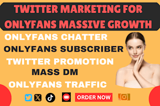 do onlyfans promotion fansly fanvue promotion twitter x growth marketing