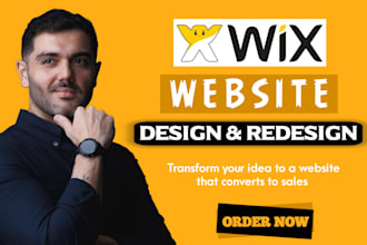 design a high converting wix site for coaches consultants and personal brands