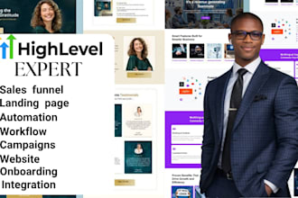 go high level landing page gohighlevel sales funnel go high level website expert