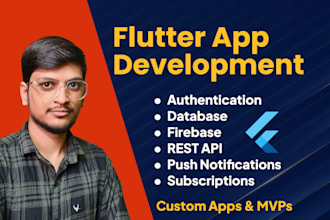 develop flutter app for ios and android