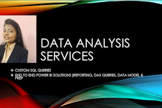 fix, optimize, and write sql queries for your data