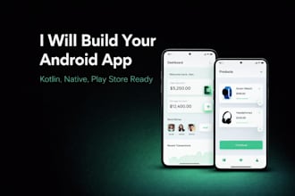 build kotlin android app with API integration and play store ready setup