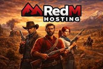 build your complete redm rp brand server, logo, configs, and launch support