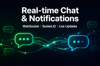 build a real time chat or notification system with websocket
