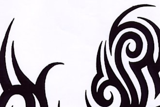 design a professional awesome tattoo design