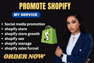 promote shopify dropshipping store to increase shopify sale