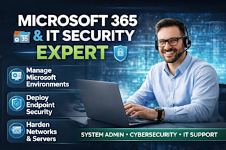 manage microsoft 365 and secure your IT systems