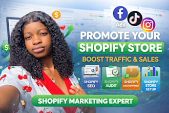 promote your shopify store, shopify marketing with social media or google ads