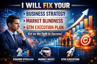 fix your business strategy market blindness and GTM execution plan