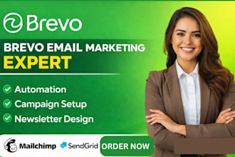 setup brevo newsletter template email marketing automation mailchimp campaign
