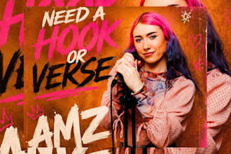 female rnb singer, pop vocal, soulful hook, dj drop, beat maker, jingle