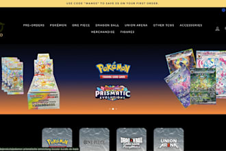 design stunning pokemon website trading card store pokeman tcg website game card