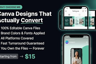 design professional canva social media templates and graphics design asan expert