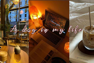 create aesthetic youtube vlog thumbnail