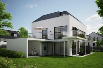 remodel old residential property,arch 3d rendering,interior layout,2d floor plan