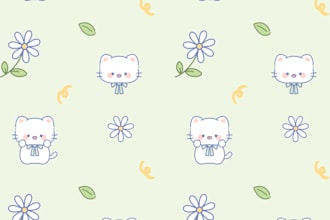 cute kawaii cartoon sticker design