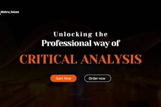 critically analyze all your papers professionally