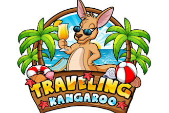 design a modern travel logo for your brand