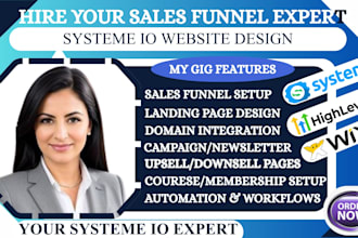create funnels using groovefunnels, gohighlevel, clickfunnels systeme io kajabi