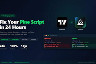 debug and fix your tradingview pine script code