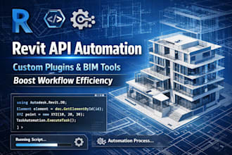 develop custom revit API and bim automation tools