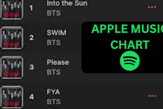 chart your apple music track in any country