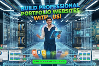 build professional portfolio website for your digital identity