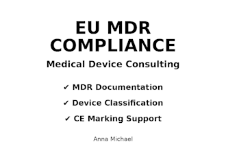 provide eu mdr medical device compliance consulting and documentation support