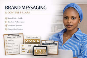 develop your brand messaging and content pillars for social media