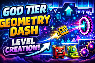 decorate god tier geometry dash level,deco gd geometry dash decoration gd layout