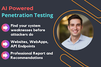 do ai powered penetration testing for your website