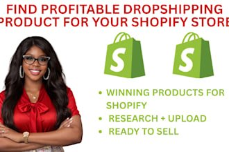 find profitable winning shopify products for your store