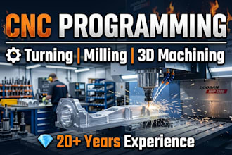 create cnc programs for turning and milling