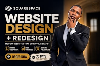 design and redesign your squarespace website