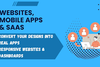 convert figma designs into websites, mobile apps, landing pages, and saas apps