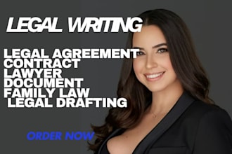 draft legal agreement  writing legal contracts and agreements document review