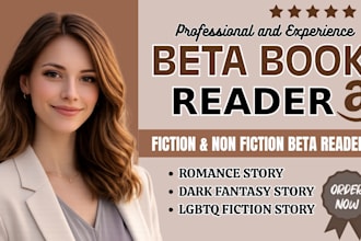 betaread dark fantasy romantasy or lgbtq fiction with insightful feedback