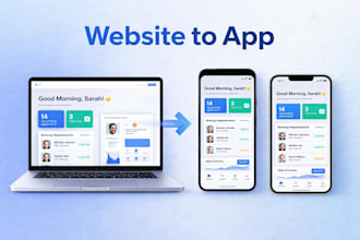build your complete mobile app for business or saas
