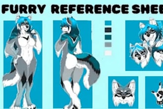 draw your furry or anthro character