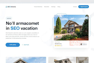 airbnb website travel site airbnb optimization seo vacation rentals website