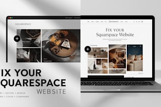 fix redesign squarespace website fix errors improve squarespace with custom code