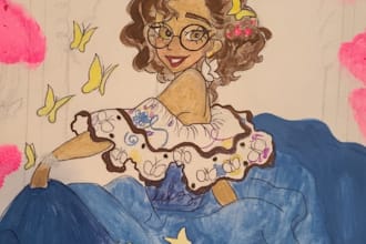 make custom portraits on canvas hand painted original artwork