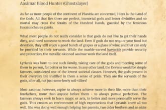 write an rpg or dnd character backstory for you