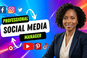 be your social media manager social media marketing manager